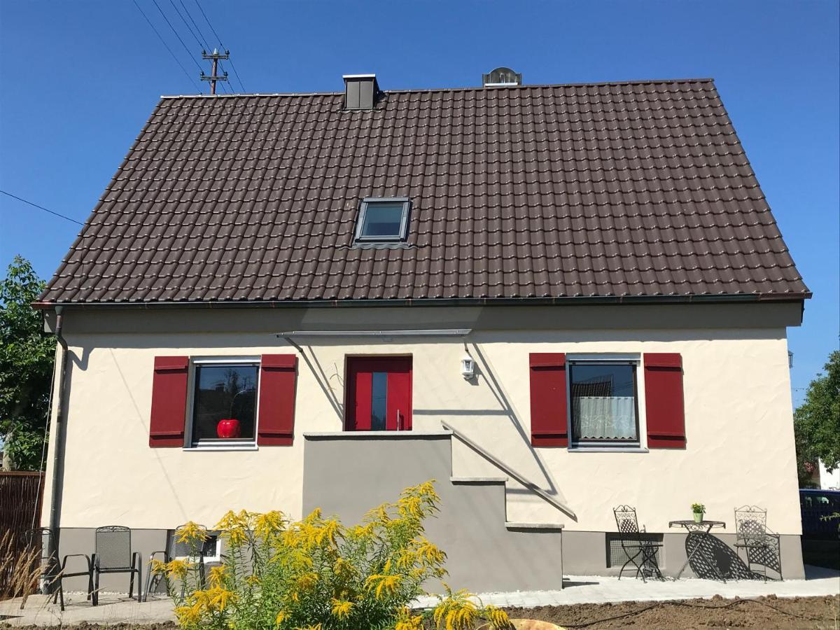 Ferienhaus Bei Lauingen, Mit Sauna Und Gartenlounge Veitriedhausen Zewnętrze zdjęcie