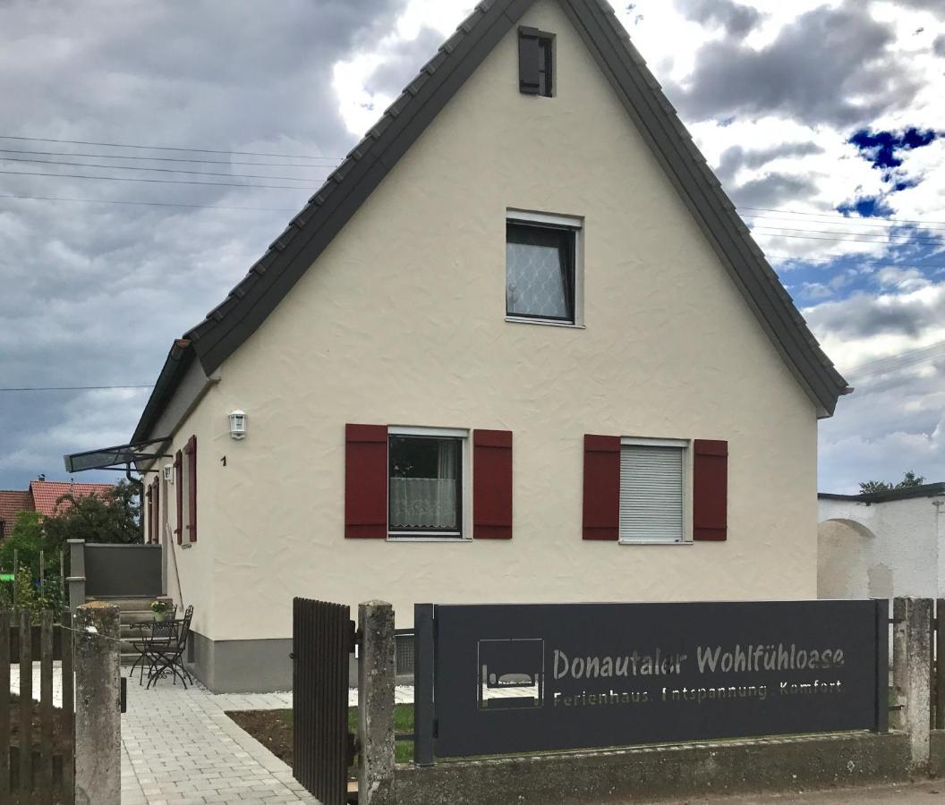 Ferienhaus Bei Lauingen, Mit Sauna Und Gartenlounge Veitriedhausen Zewnętrze zdjęcie